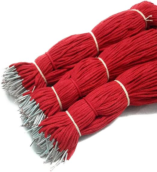 Red Tag Dori/File Laces 8 Inch-Pack of 500