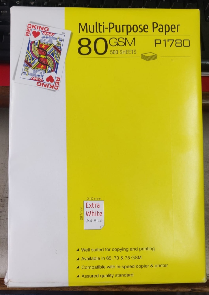 RedKing A4 80 Gsm 2.5 Kg (B5)