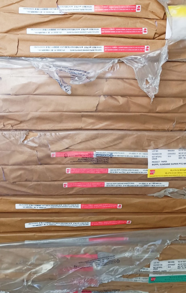 Ballarpur Sunshine Drawing 22x30 29.8 Kg 140 Gsm-2