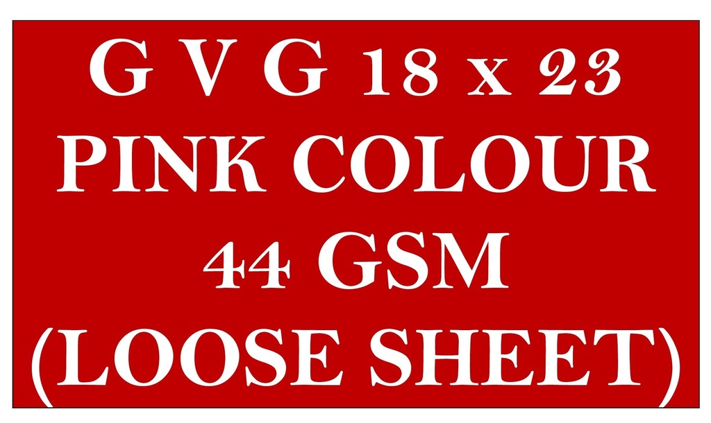 (Loose)Hanuman Pink 18x23 5.5 Kg