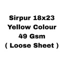 (Loose)Sirpur Yellow 18x23 6.3 Kg