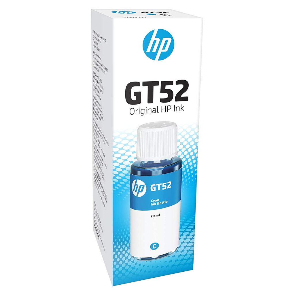 HP Ink GT-52 Cyan 70 ml