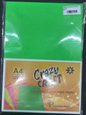 Green Flourocent Paper A/4-100 Sheet