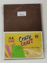 Brown Pastel Paper A/4-Pack Of 100