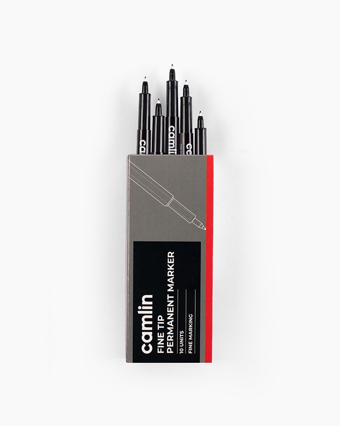 Camlin CD Marker Red-Pack Of 10