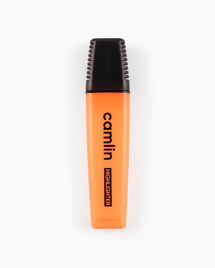 Camlin Highlighter Marker Pen Orange-Pack Of 10