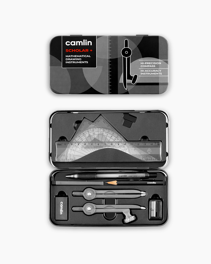 Camlin Scholar Plus Geometry Compass Box (B10)