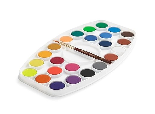 Camel Water Colour Cakes 24 Shades
