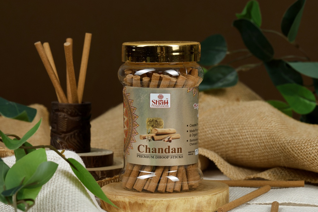 Chandan Premium Jar Dhoop Sticks 100gm