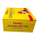 Oddy Scribbling Paper Pad 95mmX95mm 240 Sheet (B60)