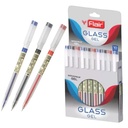 Flair Glass Gel Pen Red-Pack Of 10