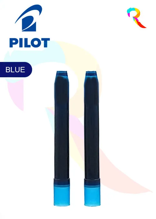 Pilot Hi-techpoint Ink Cartridge Blue V5 / V7-Pack of 2