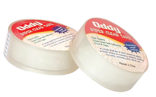 Oddy Super Clear Tape (Small Size) 18mm x 33 Meter