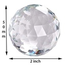 Kebica Paper Weight Prism Cut Crystal Glass Ball (No.120)