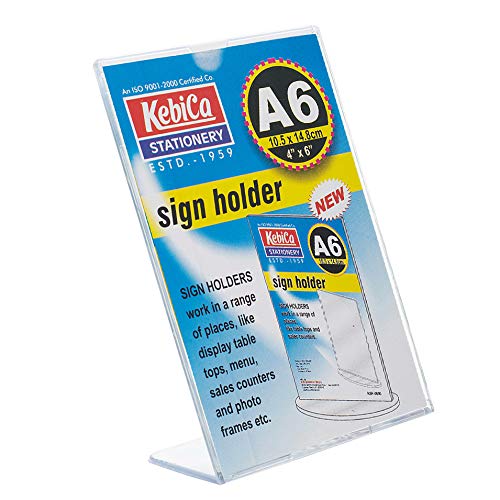 Kebica Appointment Photo Holder Stand 6x4-L Shape