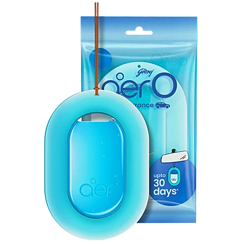 Godrej Aer O Hanging Car Air Freshener-Cool Aqua 7.5g (B60)