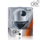 Godrej Aer Twist Gel, Musk After Smoke 45g Car Air Freshener (B15)