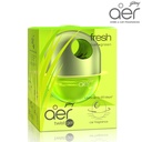 Godrej Aer Twist Gel, Fresh Lush Green 45g Car Air Freshener (B15)