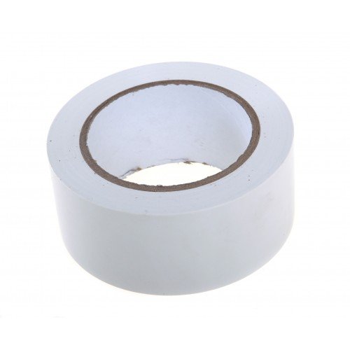 Kansuee Floor Marking Tape 2 Inch 48mm x 16 Meter Plain White