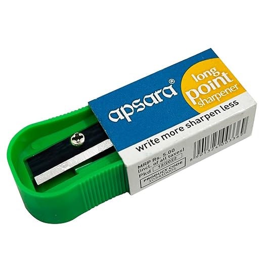 Apsara Long Point Sharpener-Pack Of 20 (B5)