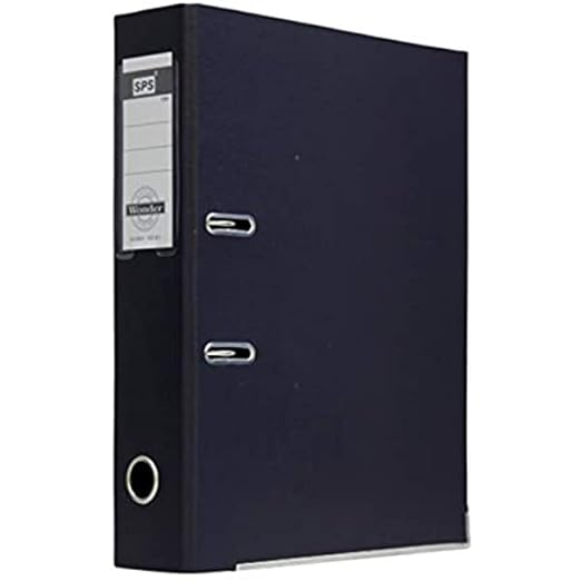 RedKing Premium Quality Rado Rexine Steel Clip Box File-Pack of 4