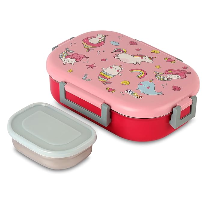Cello Kidzbee Magnus Kids Insulated Lunch Box with Stainless Steel Inner