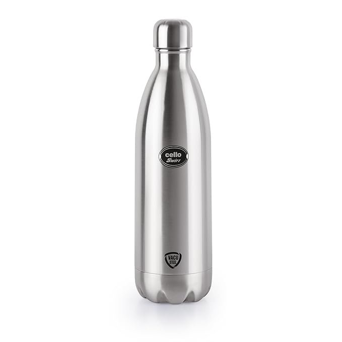 Cello Swift Vacusteel Water Bottle 1 ltr (B20)