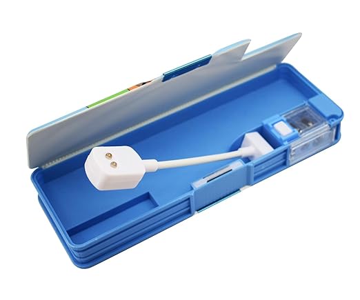 China Pencil Box Compass with LED Light (No Guarantee/Warranty)