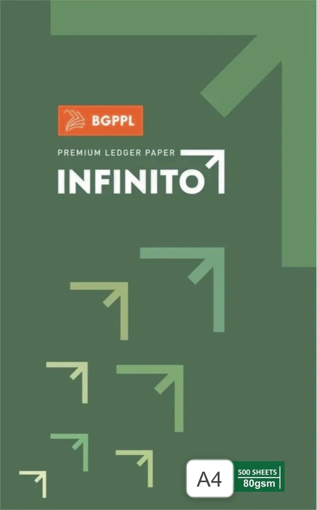 BGPPL Infinito Ledger Paper A4 80 Gsm 2.5 Kg (B5)