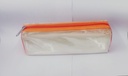 Pencil Pouch Plastic Chamki Transparent