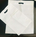 10x14 Non Woven D Cut Carry Bag-Pack Of 100