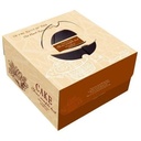 Cake Box Multi Printed 10x10x5-Pack Of 50 (1kg Cake) XXX