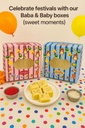 Premium Sweet Box Window 4x4x2 Baba & Baby-Pack Of 100