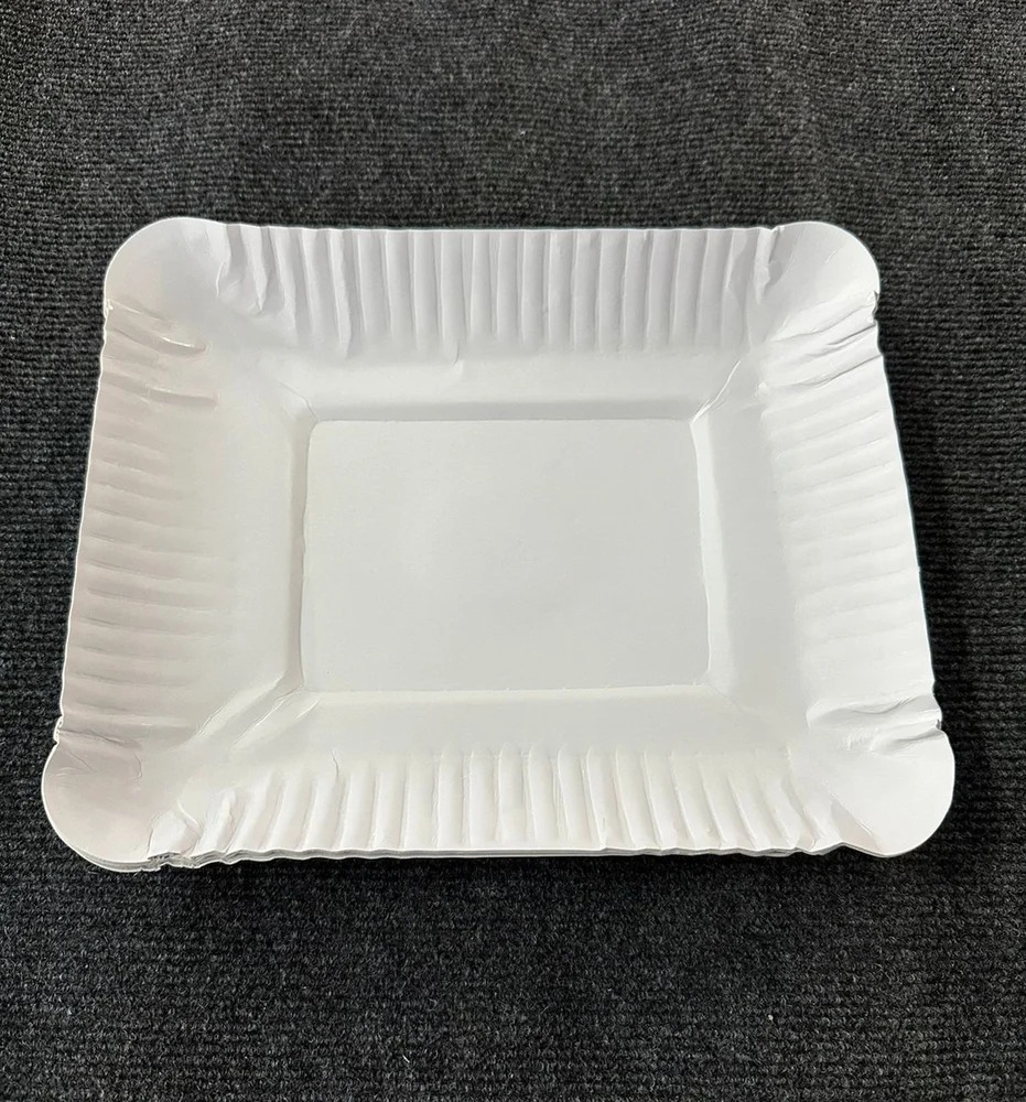 Paper Plates 7x7 Inch Square FBB-Pack Of 25 XXX