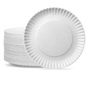 Paper Plates (No.4) 6.75 Inch Round FBB-Pack Of 25