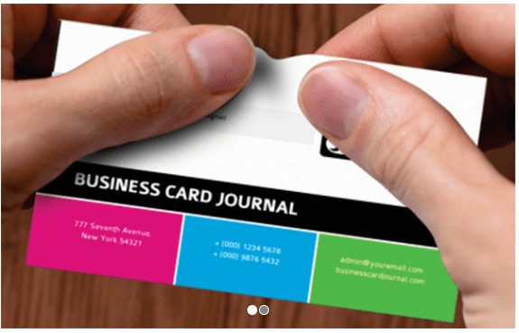 NT Front Back Multi Colour Visiting Card Print 1000 Pcs