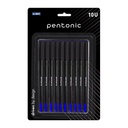 Pentonic Ball Pen Blue Colour 0.7mm Refillable-Pack Of 10