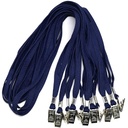 ID Card Flat Lanyard 14mm Navy Blue Colour / I Card Dori-Pack Of 100