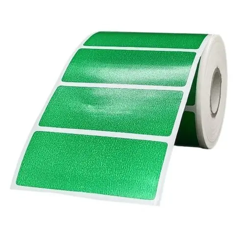Green 70mmx30mm/1up (2.8x1.2 Inch) 1515 Sticker Ribbon Barcode Label (B48)