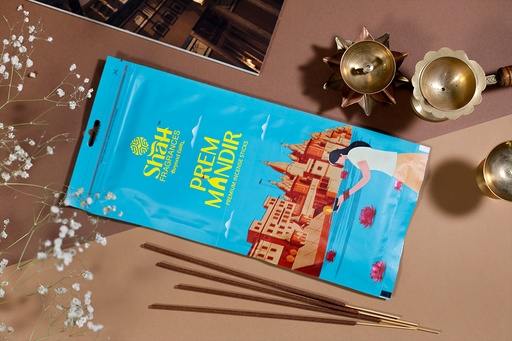 [P4980] Premium Agarbatti Prem Mandir (120 gram)