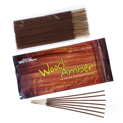 [P4986] Premium Agarbatti Wood Amber (120 gram) XXX