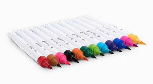 [P5174] Camel Brush Pens -12 Shades