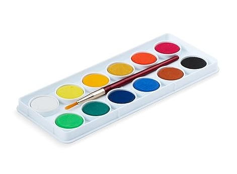 [P5182] Camel Water Colour Cakes 12 Shades