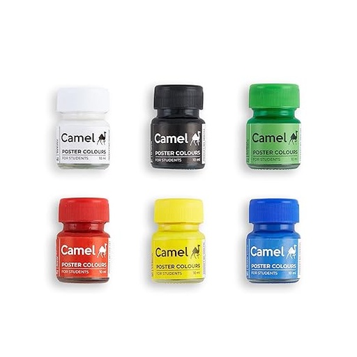 [P5190] Camel Poster Colours 6 Shades