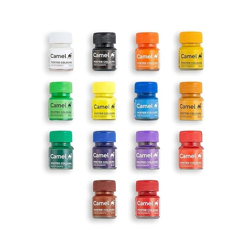[P5194] Camel Poster Colours 14 Shades