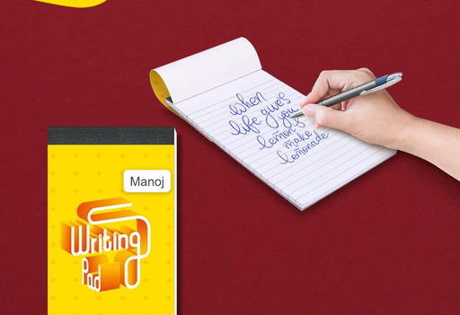 [P4634] Rough Pad/Writing Pad (No.00) 72 Pages-Pack Of 12