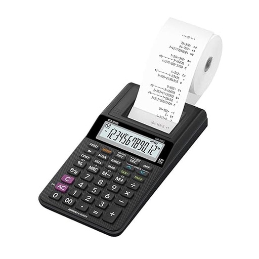 [P4522] Casio HR-8RC (12 Digits) Printing Calculator with Reprint Feature