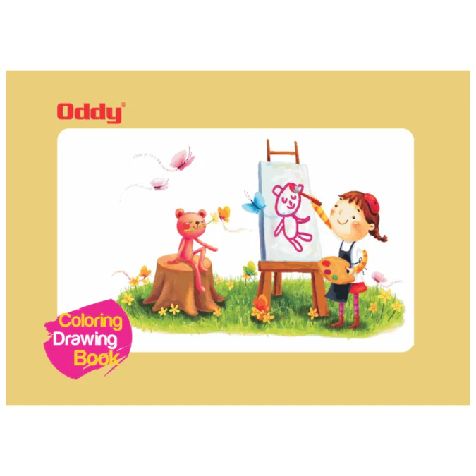 [P4724] Oddy Drawing Sketch Book A4 Size 40 Page (B120)