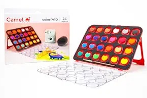 [P5188] Camel ColorPad Water Colour Cake 24 Shades