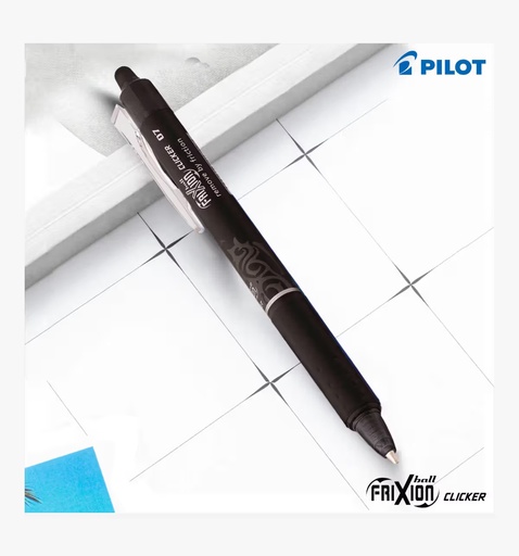 [P5310] Pilot Ball Pen Frixion Clicker Refillable 0.7mm Black (Erasable Pen)